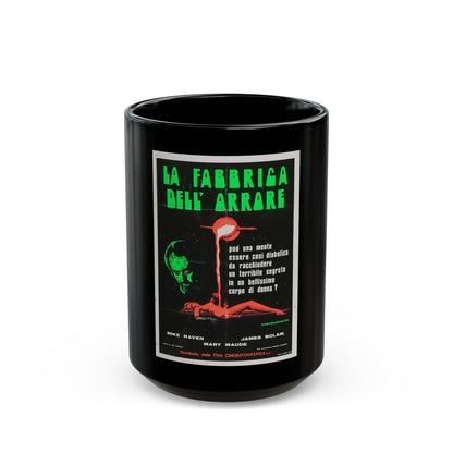 CRUCIBLE OF TERROR 1971 Movie Poster - Black Coffee Mug-15oz-The Sticker Space