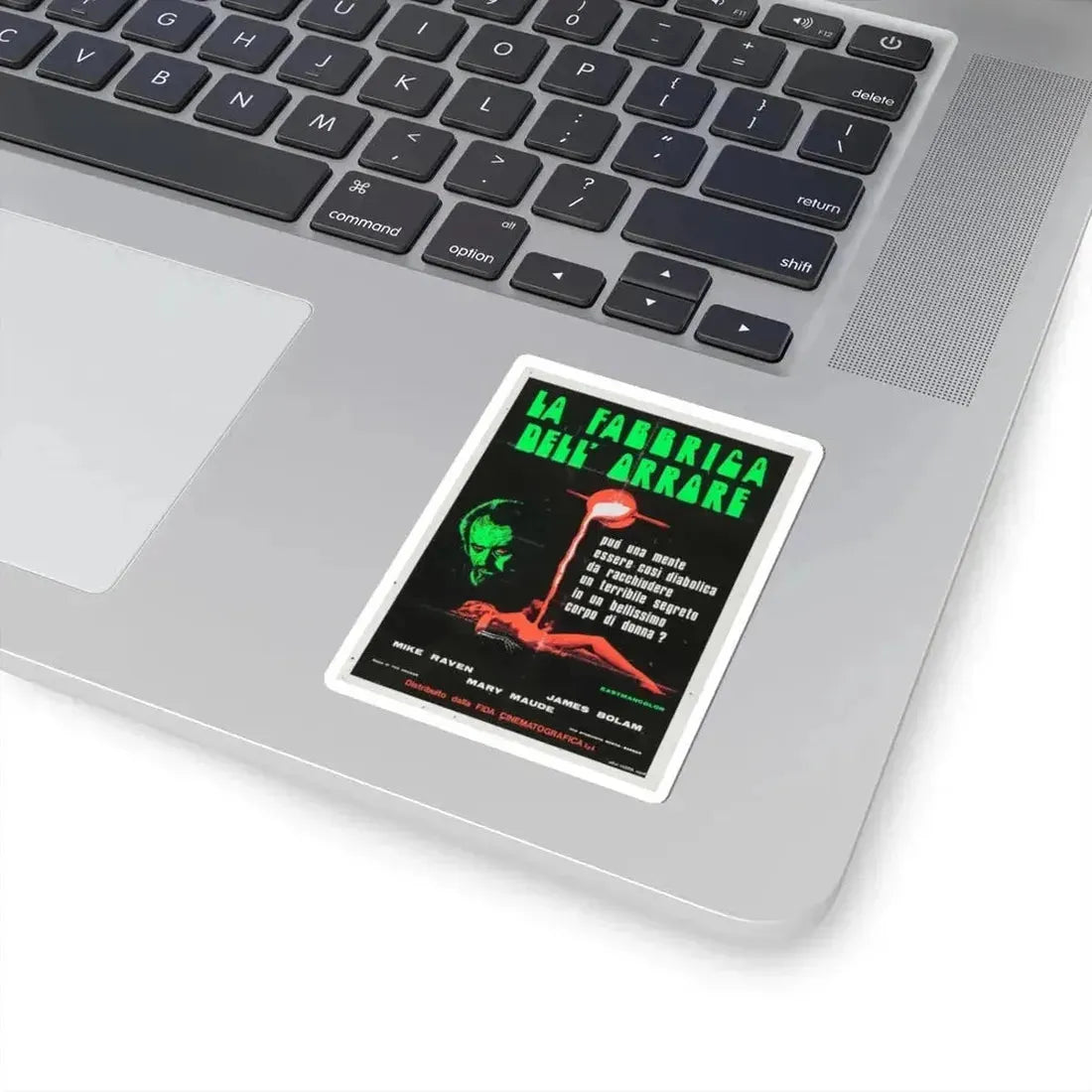 CRUCIBLE OF TERROR 1971 Movie Poster - STICKER Vinyl Kiss-Cut Decal - The Sticker Space