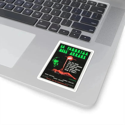 CRUCIBLE OF TERROR 1971 Movie Poster - STICKER Vinyl Kiss-Cut Decal - The Sticker Space