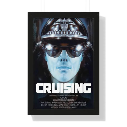 CRUISING 1980 - Framed Movie Poster 16″ x 24″ Black - The Sticker Space