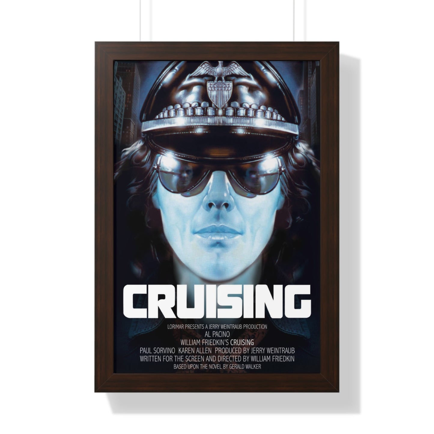 CRUISING 1980 - Framed Movie Poster-16″ x 24″-The Sticker Space