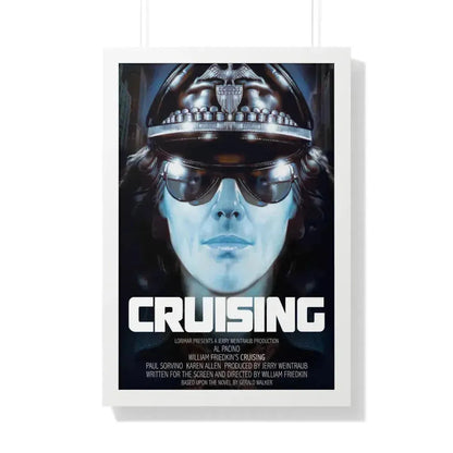CRUISING 1980 - Framed Movie Poster 20" x 30" White - The Sticker Space