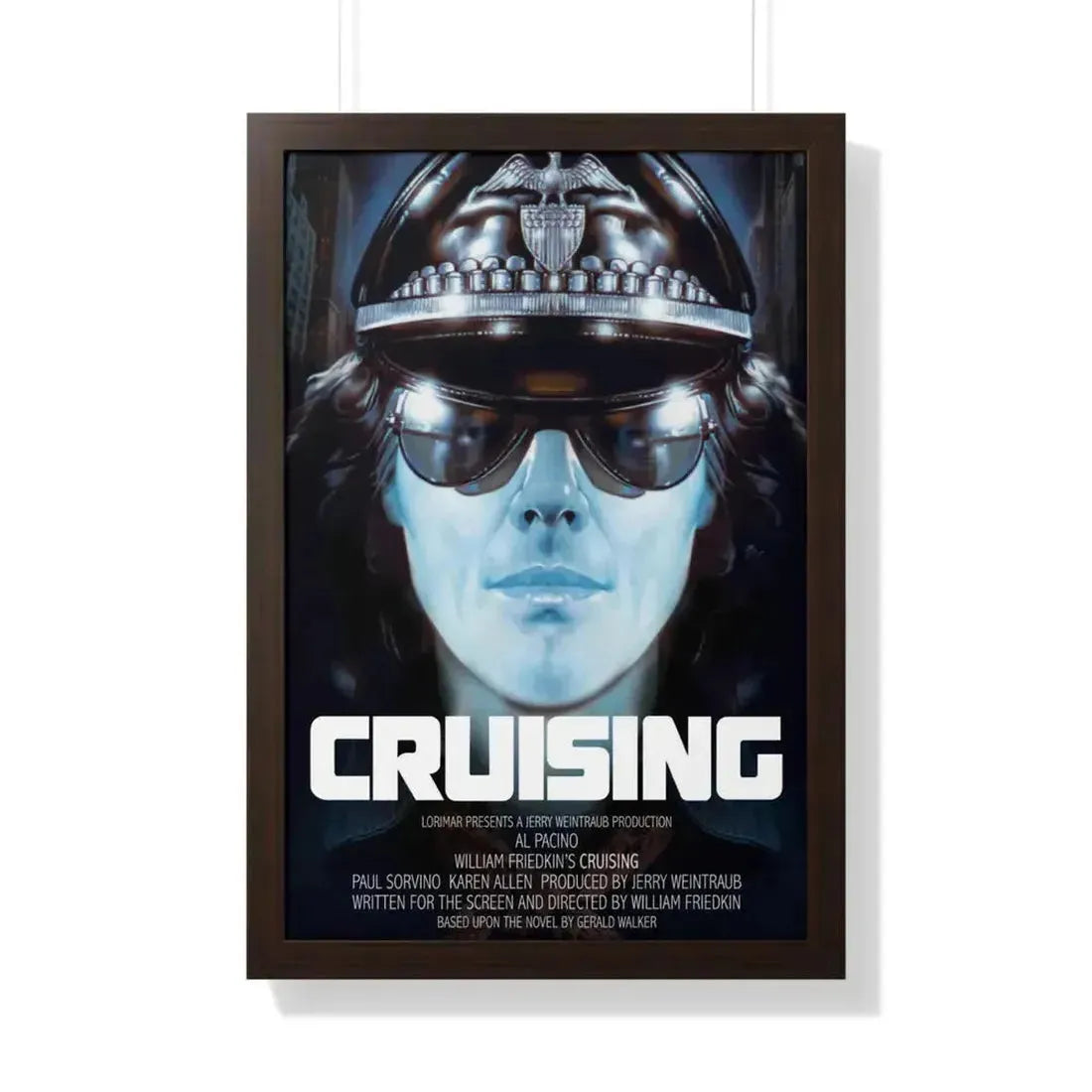 CRUISING 1980 - Framed Movie Poster - The Sticker Space