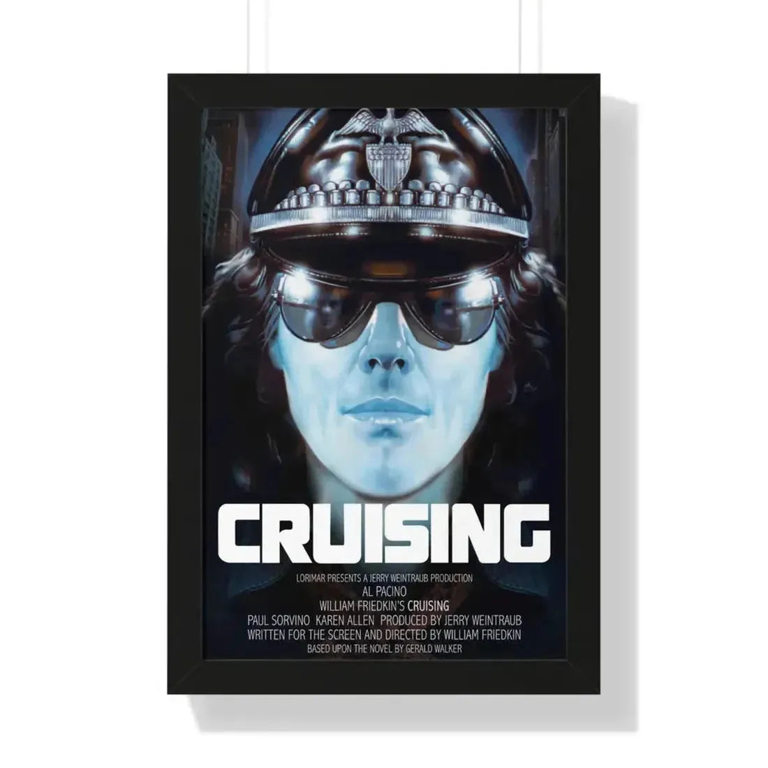 CRUISING 1980 - Framed Movie Poster - The Sticker Space