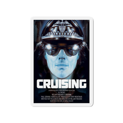 CRUISING 1980 Movie Poster - Die-Cut Magnet-3" x 3"-The Sticker Space