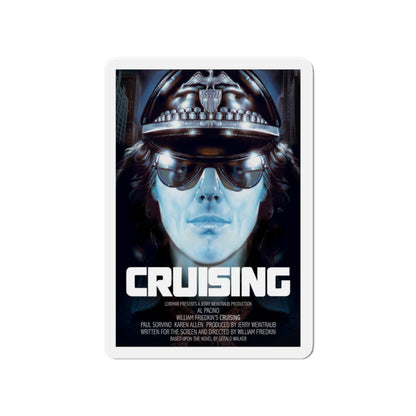 CRUISING 1980 Movie Poster - Die-Cut Magnet-4" x 4"-The Sticker Space