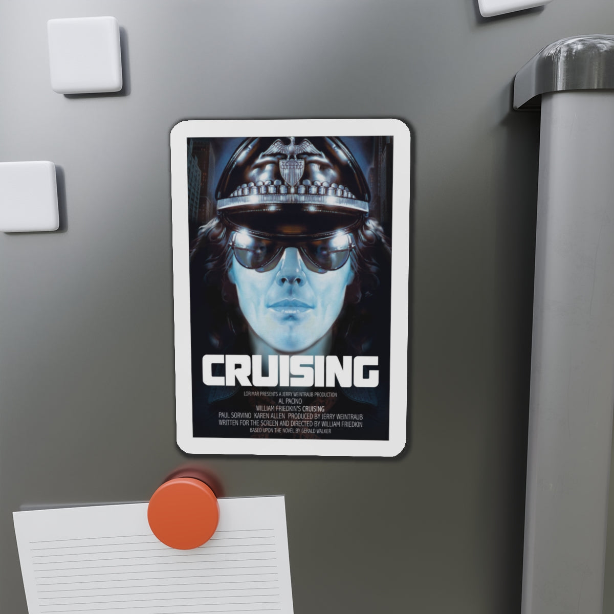 CRUISING 1980 Movie Poster - Die-Cut Magnet-The Sticker Space