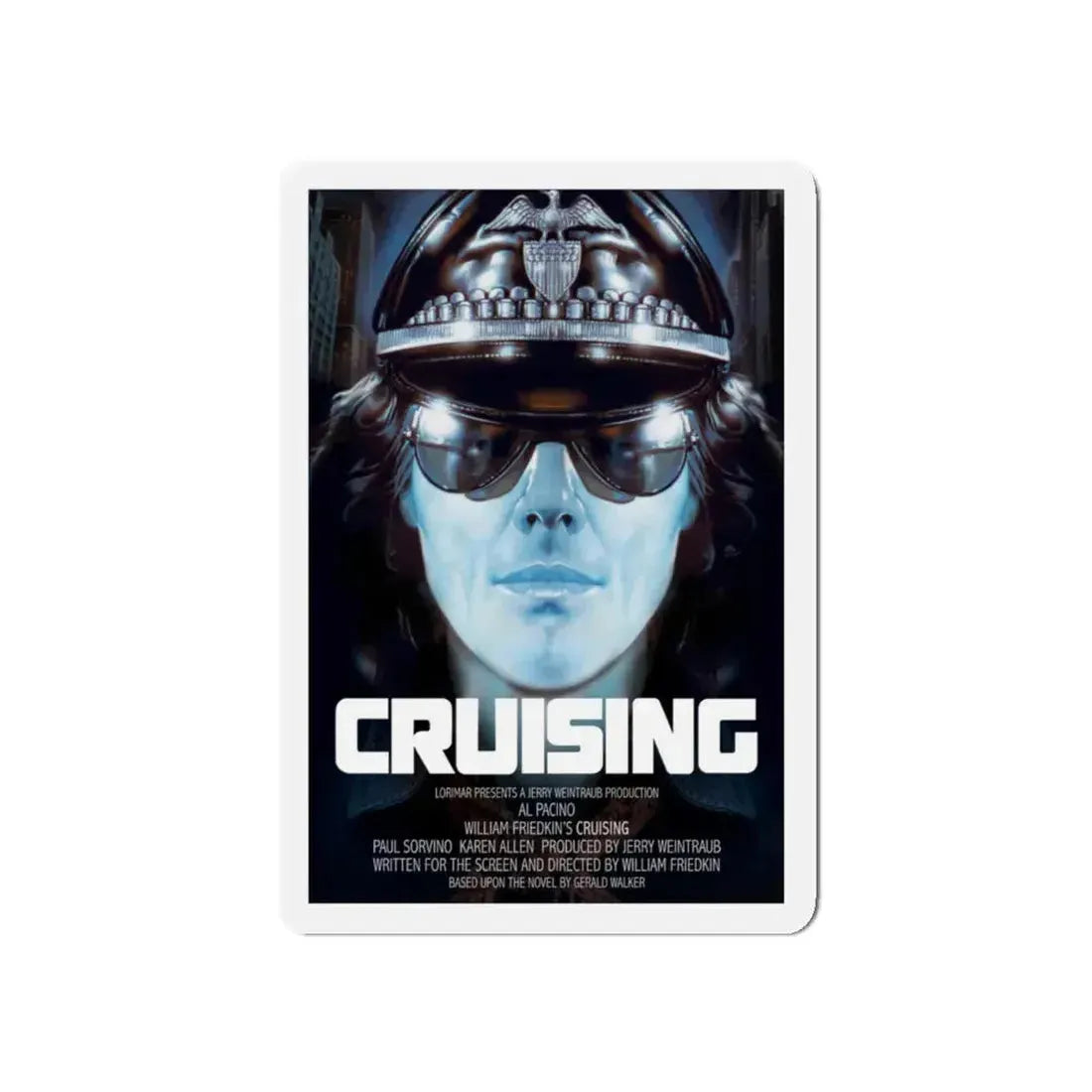 CRUISING 1980 Movie Poster - Refrigerator Magnet 5 Inch - The Sticker Space