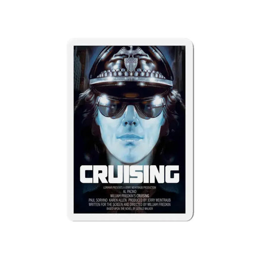 CRUISING 1980 Movie Poster - Refrigerator Magnet 6 Inch - The Sticker Space