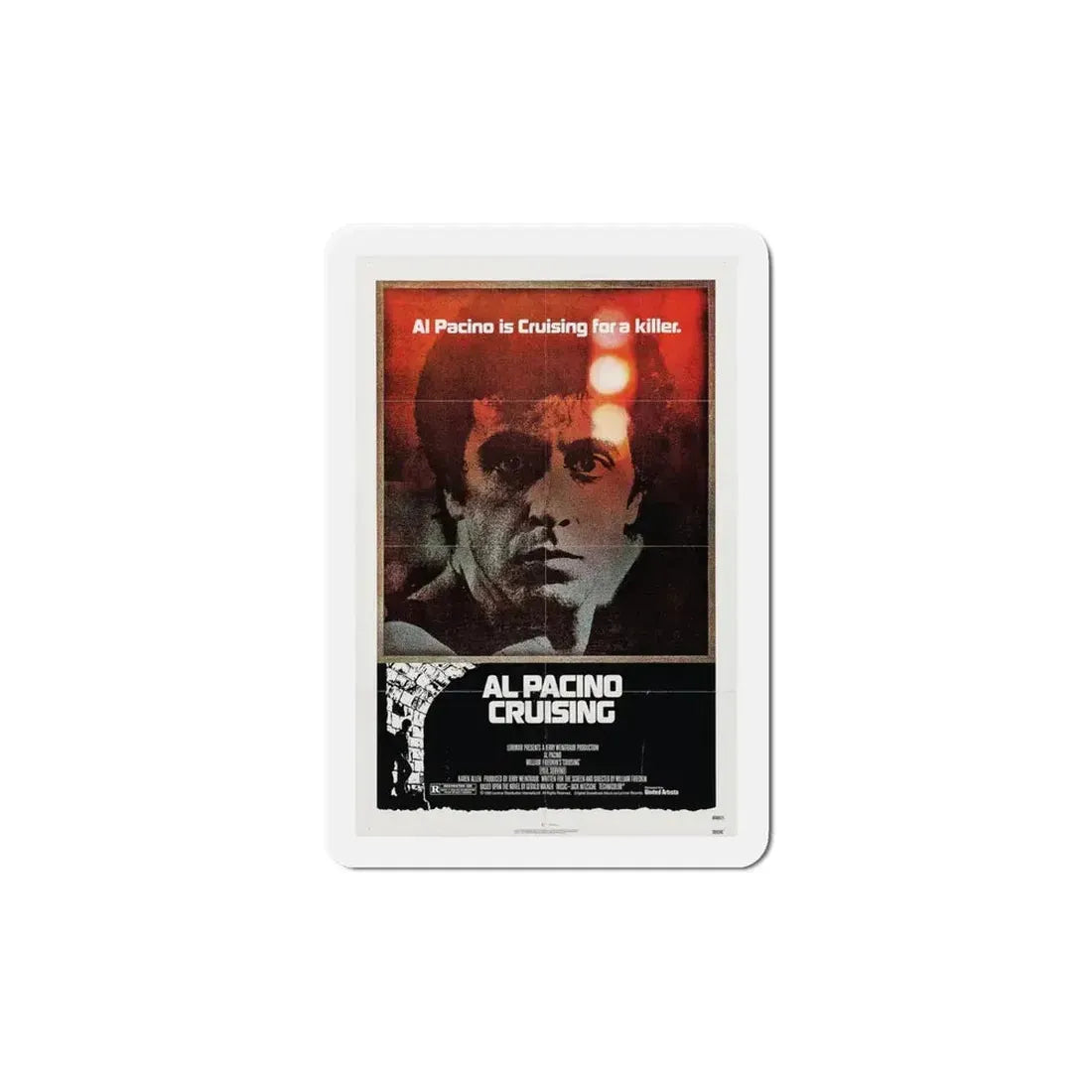 Cruising 1980 Movie Poster Refrigerator Magnet - The Sticker Space