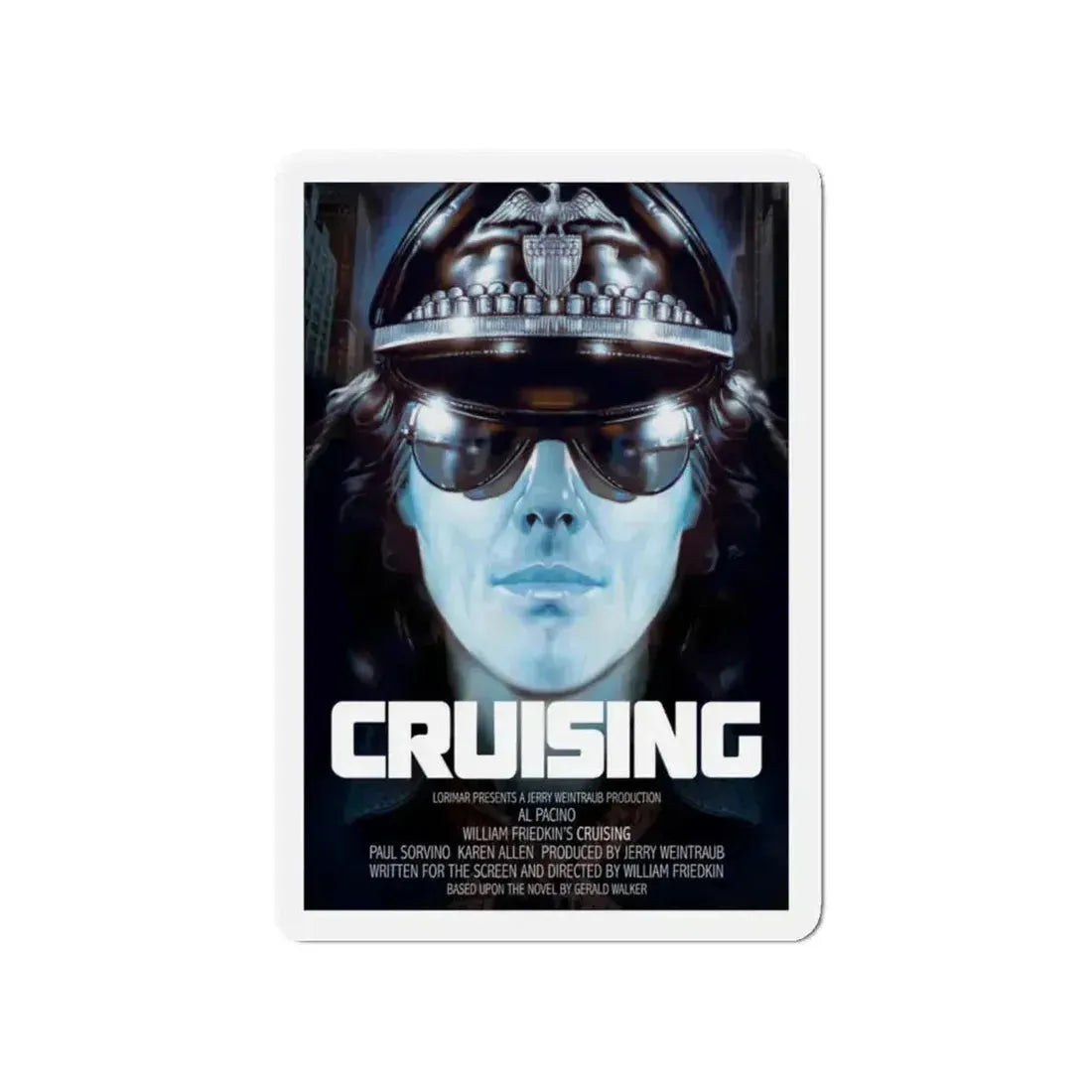 CRUISING 1980 Movie Poster - Refrigerator Magnet - The Sticker Space