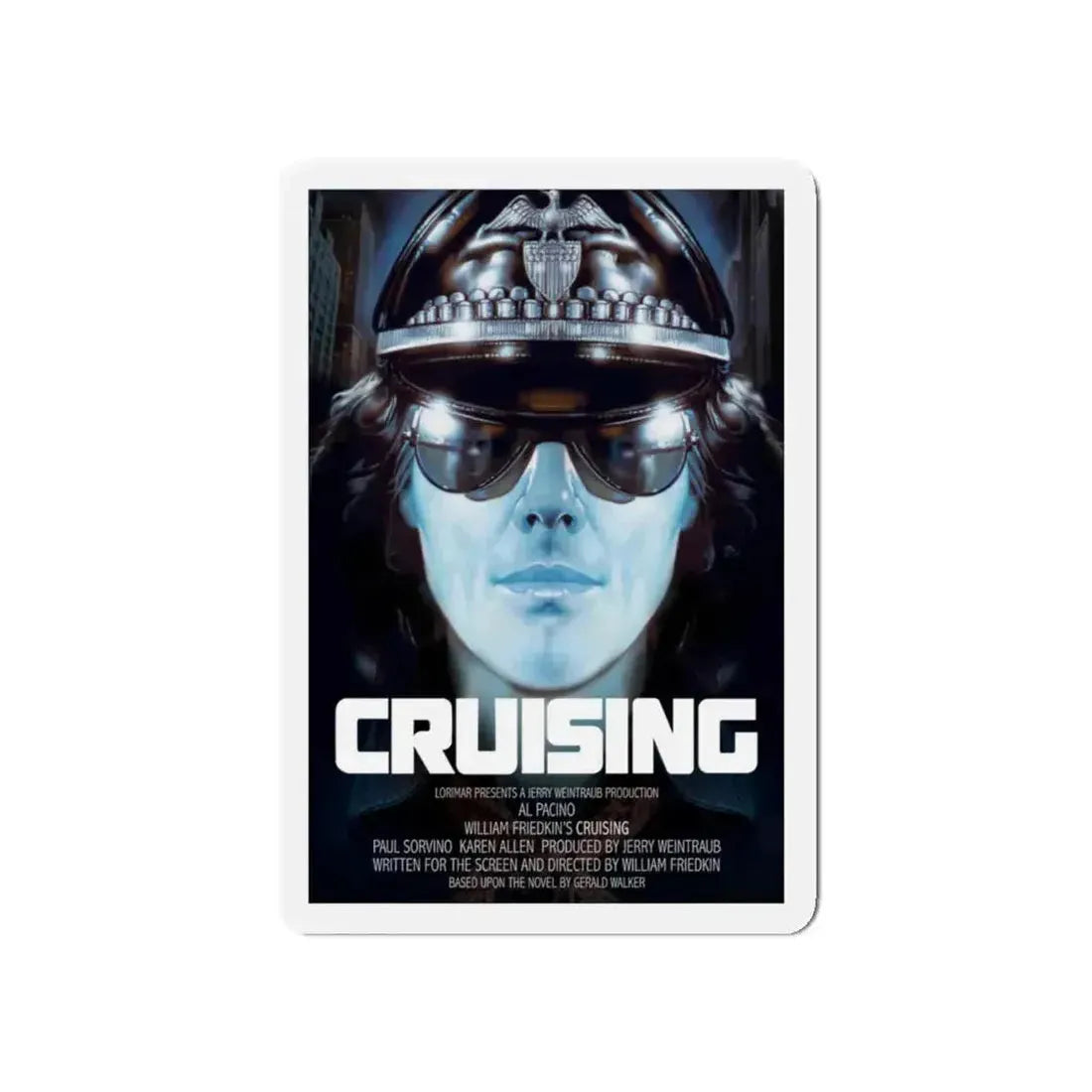 CRUISING 1980 Movie Poster - Refrigerator Magnet - The Sticker Space