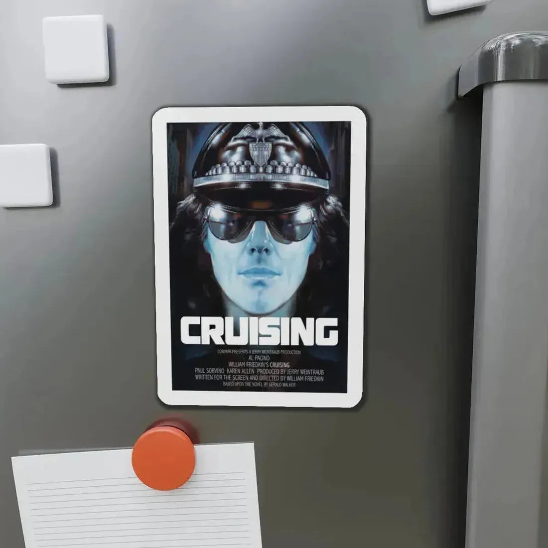 CRUISING 1980 Movie Poster - Refrigerator Magnet - The Sticker Space