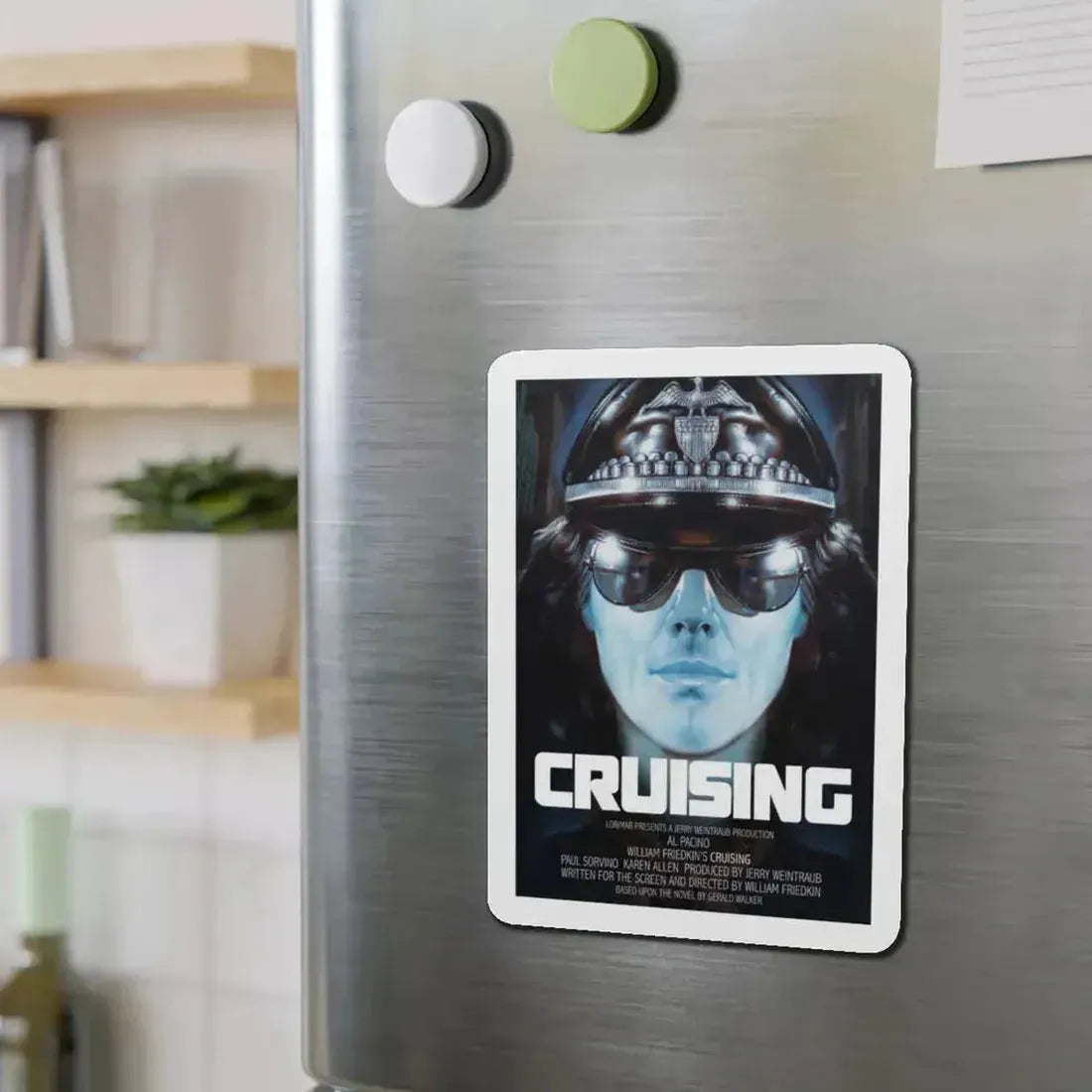 CRUISING 1980 Movie Poster - Refrigerator Magnet - The Sticker Space