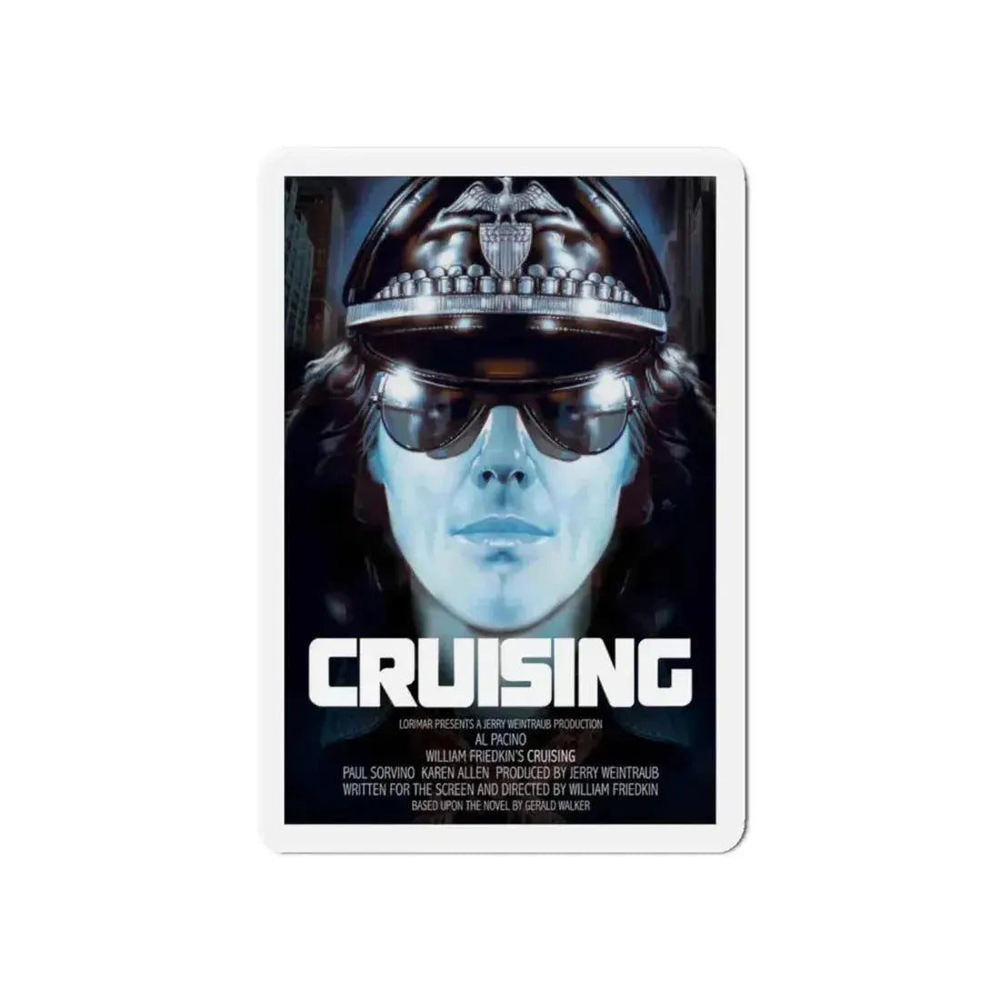 CRUISING 1980 Movie Poster - Refrigerator Magnet - The Sticker Space