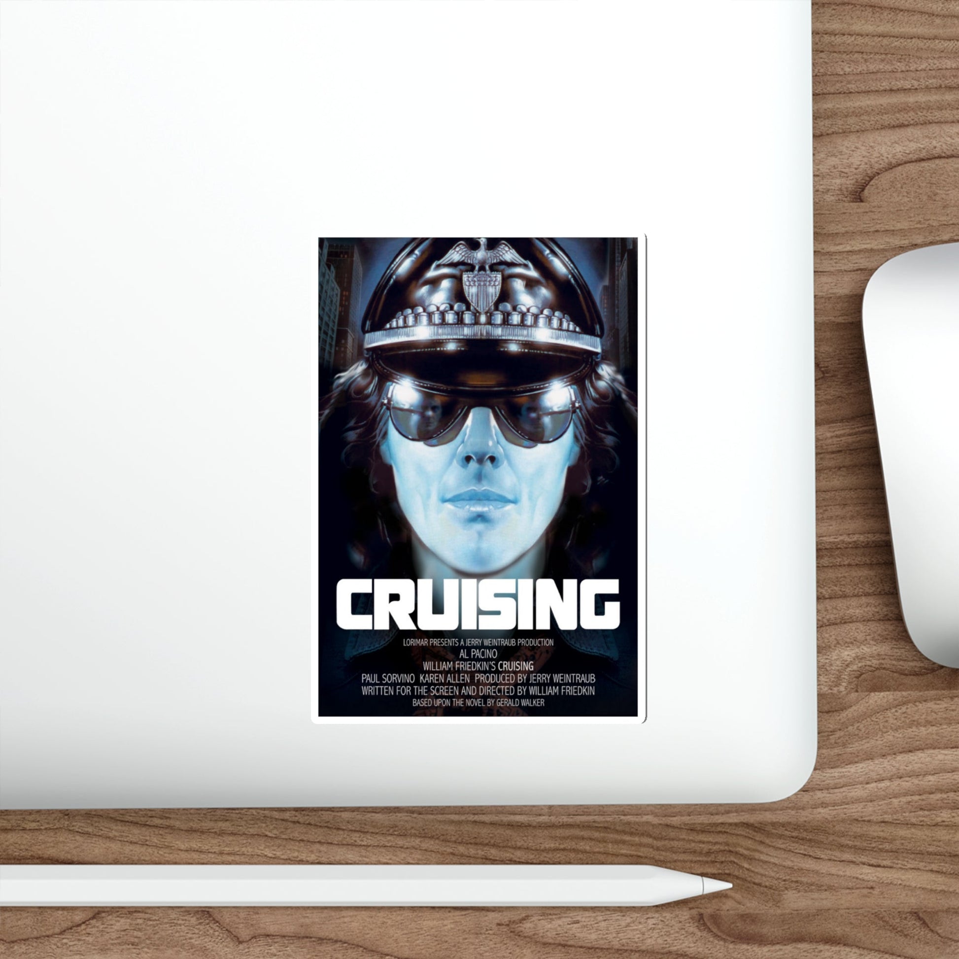 CRUISING 1980 Movie Poster STICKER Vinyl Die-Cut Decal-The Sticker Space