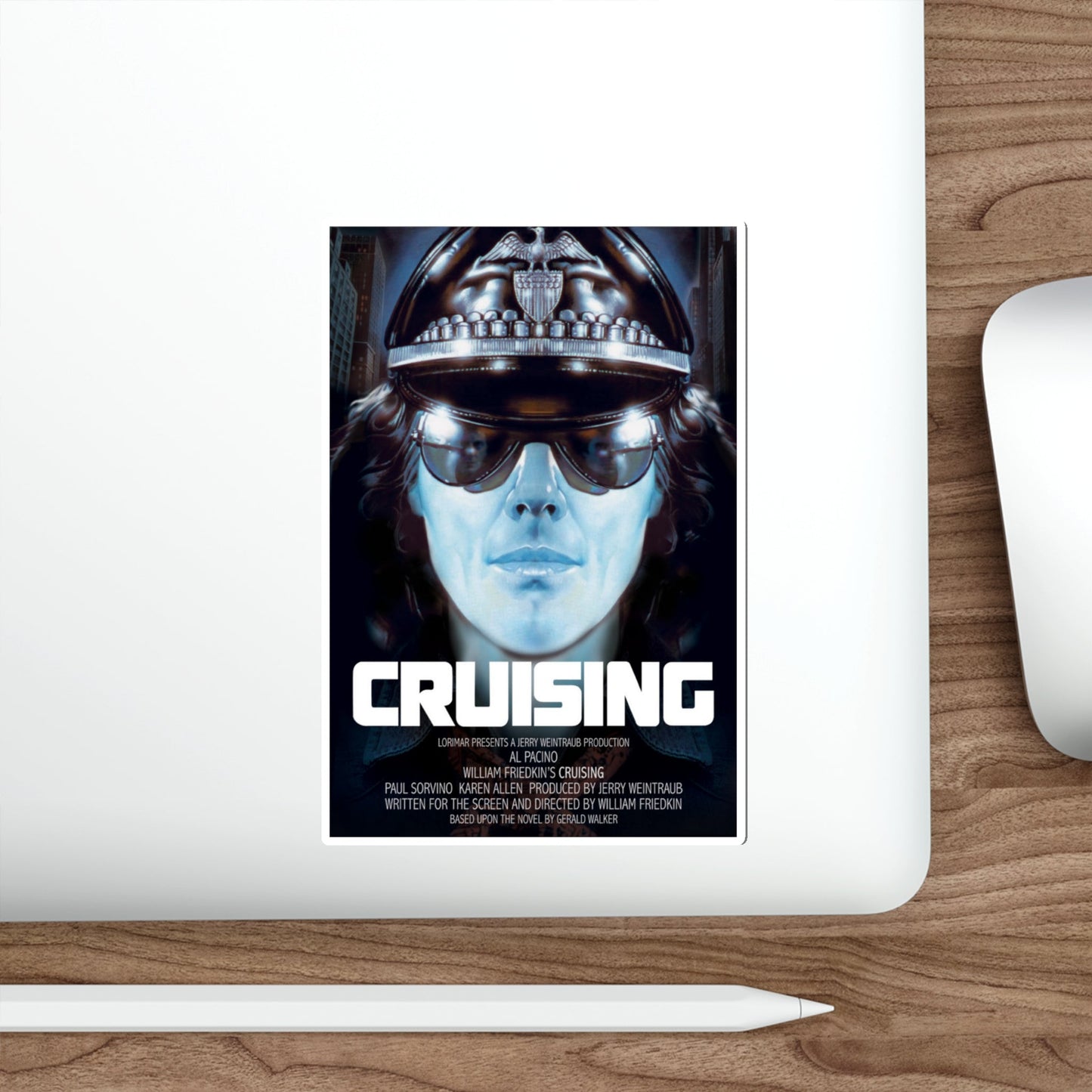 CRUISING 1980 Movie Poster STICKER Vinyl Die-Cut Decal-The Sticker Space