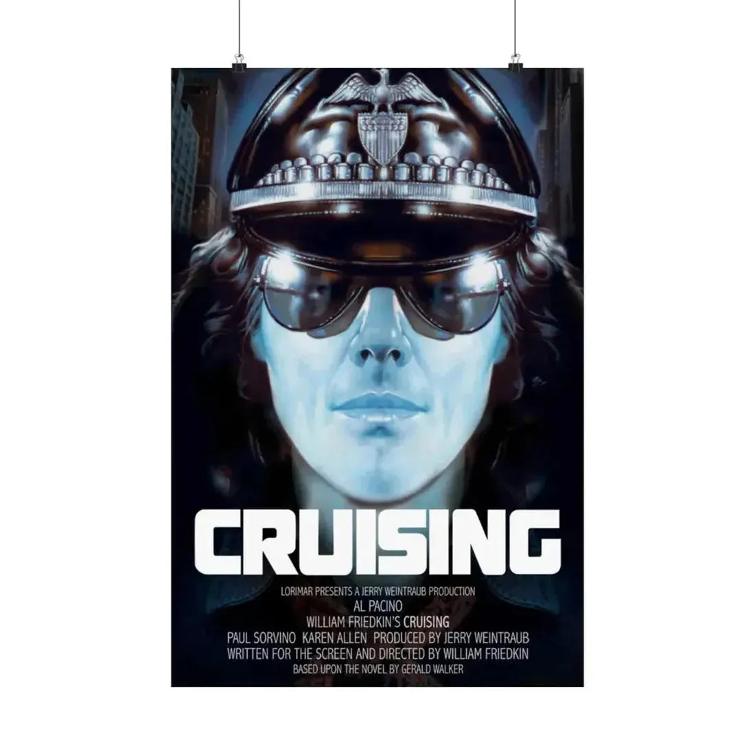 CRUISING 1980 - Paper Movie Poster - The Sticker Space