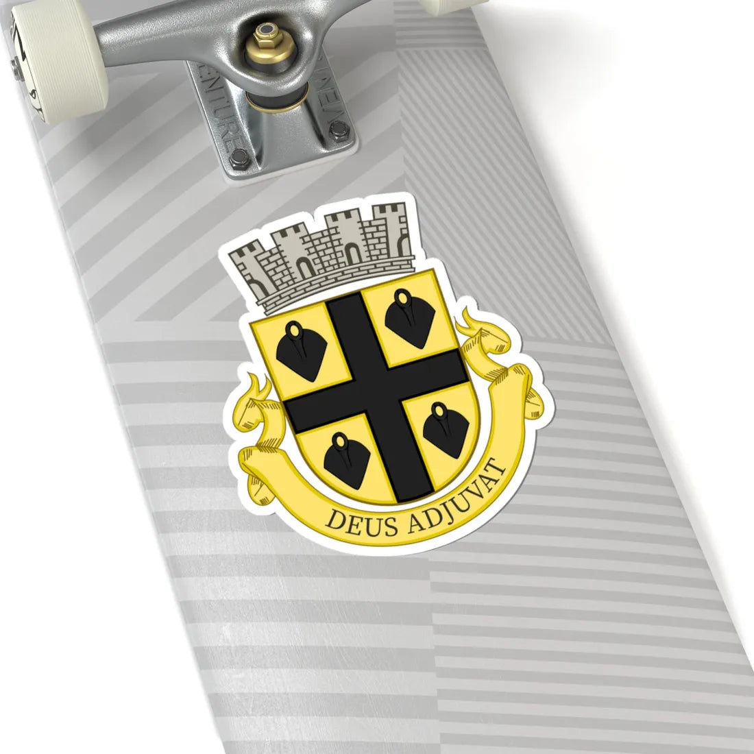 Cruz das Almas BA - Brasão (Brazil) (Coat of Arms) STICKER Vinyl Kiss-Cut Decal - The Sticker Space