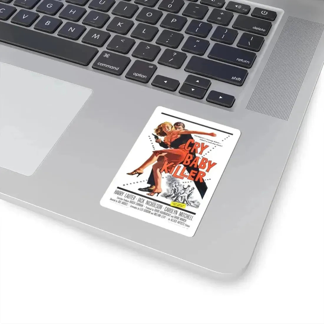 CRY BABY KILLER 1958 Movie Poster - STICKER Vinyl Kiss-Cut Decal - The Sticker Space