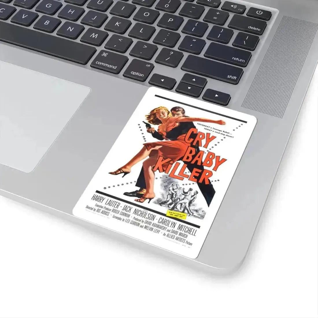 CRY BABY KILLER 1958 Movie Poster - STICKER Vinyl Kiss-Cut Decal - The Sticker Space