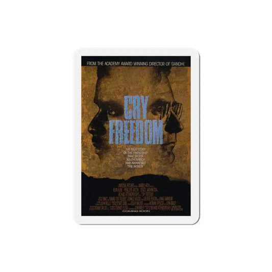 Cry Freedom 1987 Movie Poster Refrigerator Magnet 2 Inch - The Sticker Space