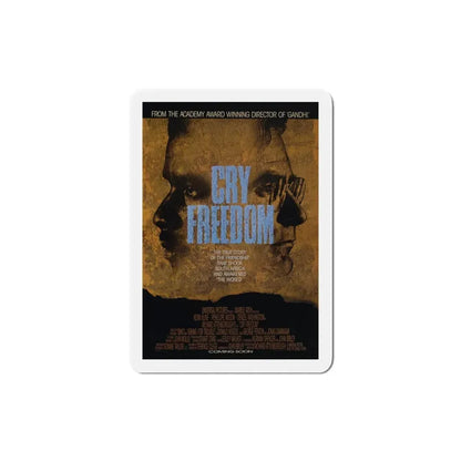 Cry Freedom 1987 Movie Poster Refrigerator Magnet 3 Inch - The Sticker Space
