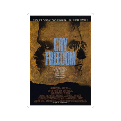 Cry Freedom 1987 Movie Poster STICKER Vinyl Die-Cut Decal 3 Inch - The Sticker Space
