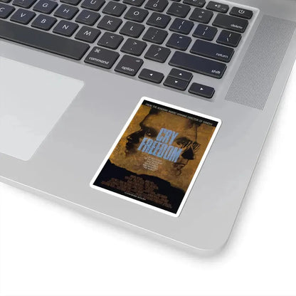 Cry Freedom 1987 Movie Poster - STICKER Vinyl Kiss-Cut Decal - The Sticker Space