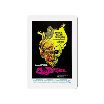 CRY OF THE BANSHEE 1970 Movie Poster - Die-Cut Magnet-5" x 5"-The Sticker Space