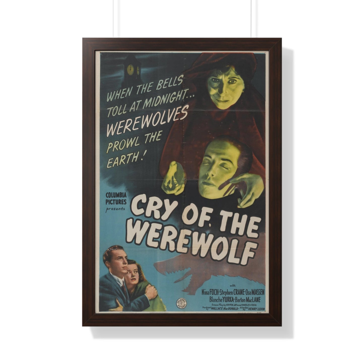 CRY OF THE WEREWOLF 1944 - Framed Movie Poster-20" x 30"-The Sticker Space