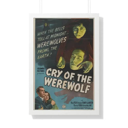 CRY OF THE WEREWOLF 1944 - Framed Movie Poster 20" x 30" White - The Sticker Space