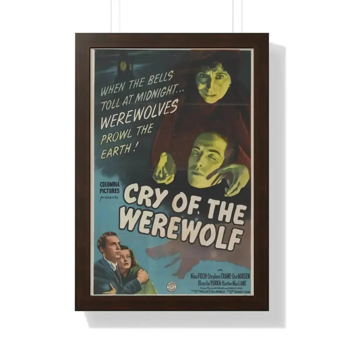 CRY OF THE WEREWOLF 1944 - Framed Movie Poster - The Sticker Space