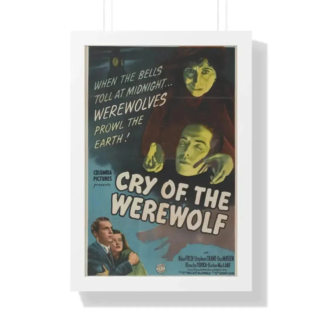 CRY OF THE WEREWOLF 1944 - Framed Movie Poster - The Sticker Space