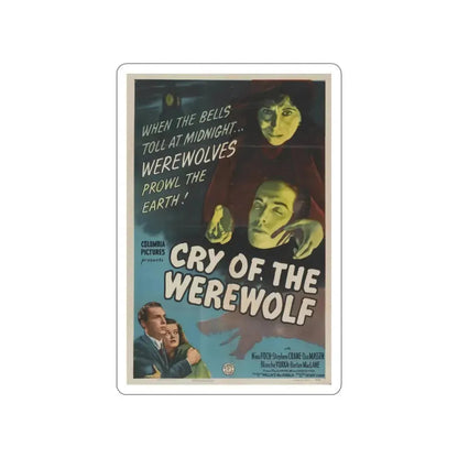 CRY OF THE WEREWOLF 1944 Movie Poster STICKER Vinyl Die-Cut Decal - The Sticker Space