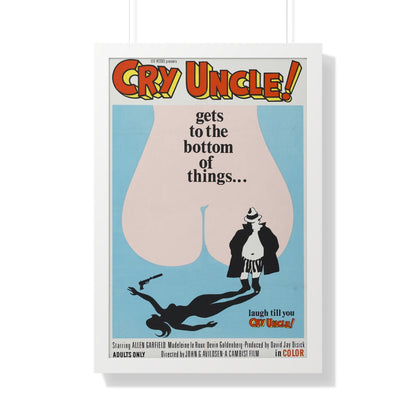 CRY UNCLE! 1971 - Framed Movie Poster-20" x 30"-The Sticker Space