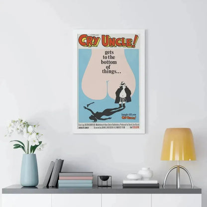 CRY UNCLE! 1971 - Framed Movie Poster - The Sticker Space