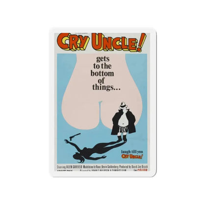 CRY UNCLE! 1971 Movie Poster - Refrigerator Magnet - The Sticker Space