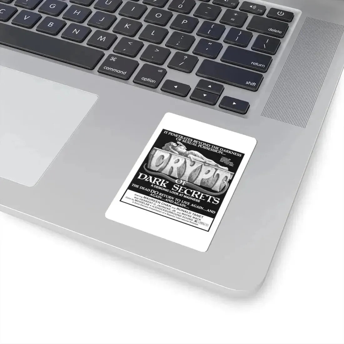 CRYPT OF DARK SECRETS 1976 Movie Poster - STICKER Vinyl Kiss-Cut Decal - The Sticker Space