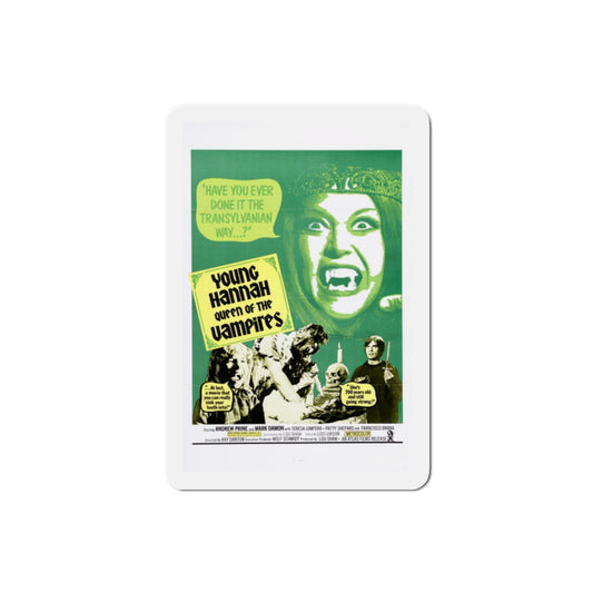 Crypt of the Living Dead 1973 Movie Poster Die-Cut Magnet-2 Inch-The Sticker Space