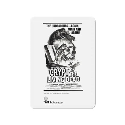 CRYPT OF THE LIVING DEAD (HANNAH QUEEN OF THE VAMPIRES) 1973 Movie Poster - Refrigerator Magnet 2 Inch - The Sticker Space