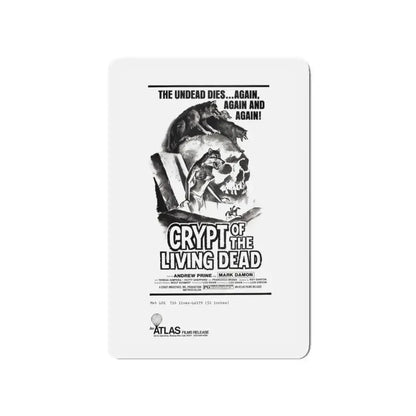 CRYPT OF THE LIVING DEAD (HANNAH QUEEN OF THE VAMPIRES) 1973 Movie Poster - Refrigerator Magnet 4 Inch - The Sticker Space