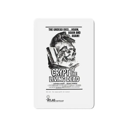 CRYPT OF THE LIVING DEAD (HANNAH QUEEN OF THE VAMPIRES) 1973 Movie Poster - Refrigerator Magnet - The Sticker Space