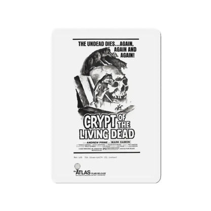 CRYPT OF THE LIVING DEAD (HANNAH QUEEN OF THE VAMPIRES) 1973 Movie Poster - Refrigerator Magnet - The Sticker Space
