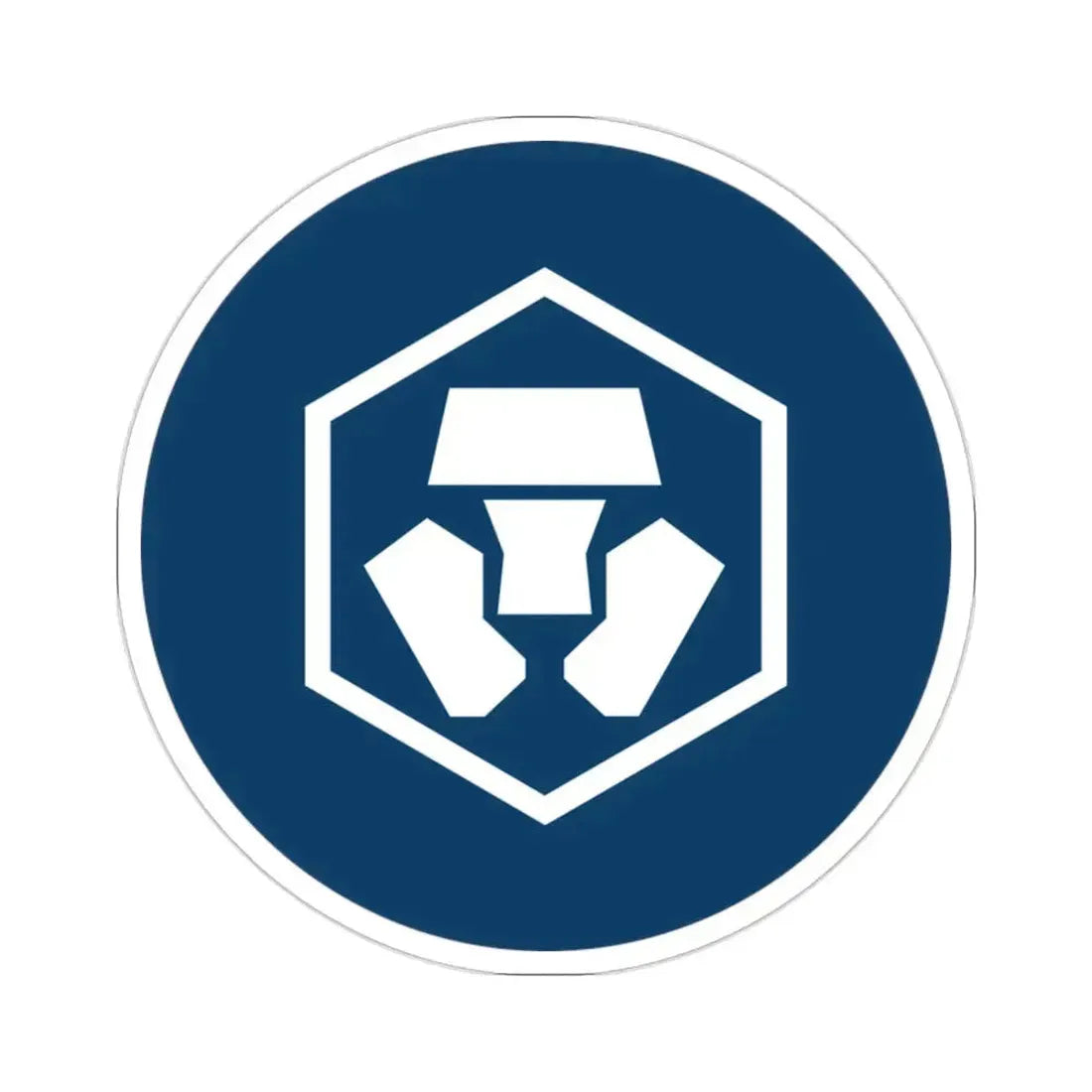 CRYPTO COM MCO (Cryptocurrency) STICKER Vinyl Die-Cut Decal 2 Inch - The Sticker Space