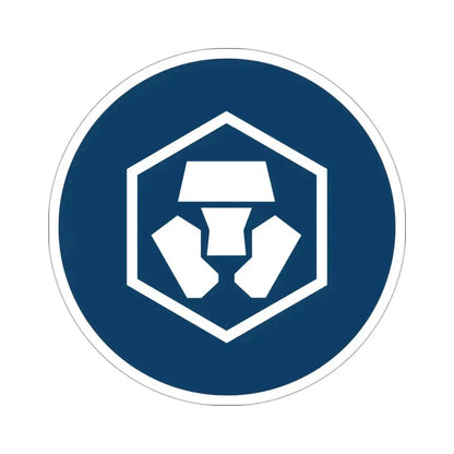 CRYPTO COM MCO (Cryptocurrency) STICKER Vinyl Die-Cut Decal 3 Inch - The Sticker Space
