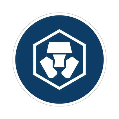 CRYPTO COM MCO (Cryptocurrency) STICKER Vinyl Die-Cut Decal 4 Inch - The Sticker Space