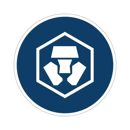 CRYPTO COM MCO (Cryptocurrency) STICKER Vinyl Die-Cut Decal 5 Inch - The Sticker Space
