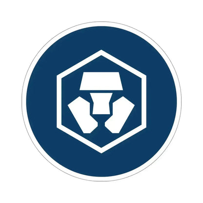 CRYPTO COM MCO (Cryptocurrency) STICKER Vinyl Die-Cut Decal 5 Inch - The Sticker Space
