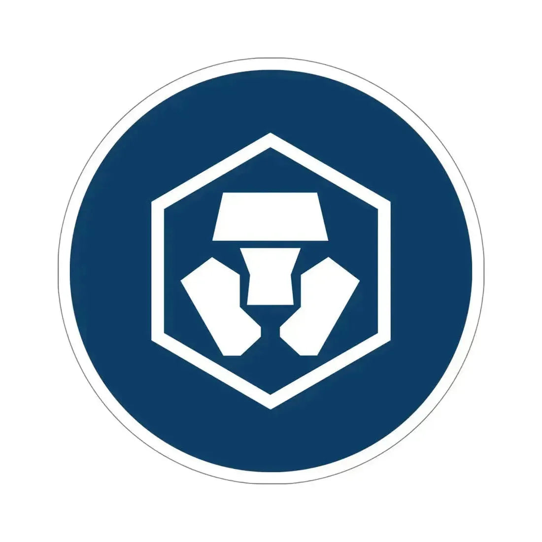 CRYPTO COM MCO (Cryptocurrency) STICKER Vinyl Die-Cut Decal 6 Inch - The Sticker Space